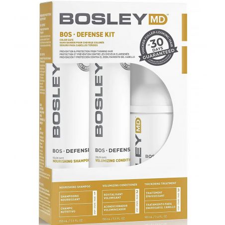 Набір для запобігання стоншенню волосся Bosley MD BosDefense Color Safe 30 Day Kit