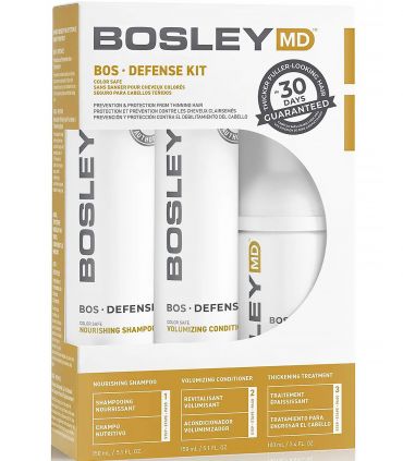 Набор для предупреждения истончения волос Bosley MD BosDefense Color Safe 30 Day Kit