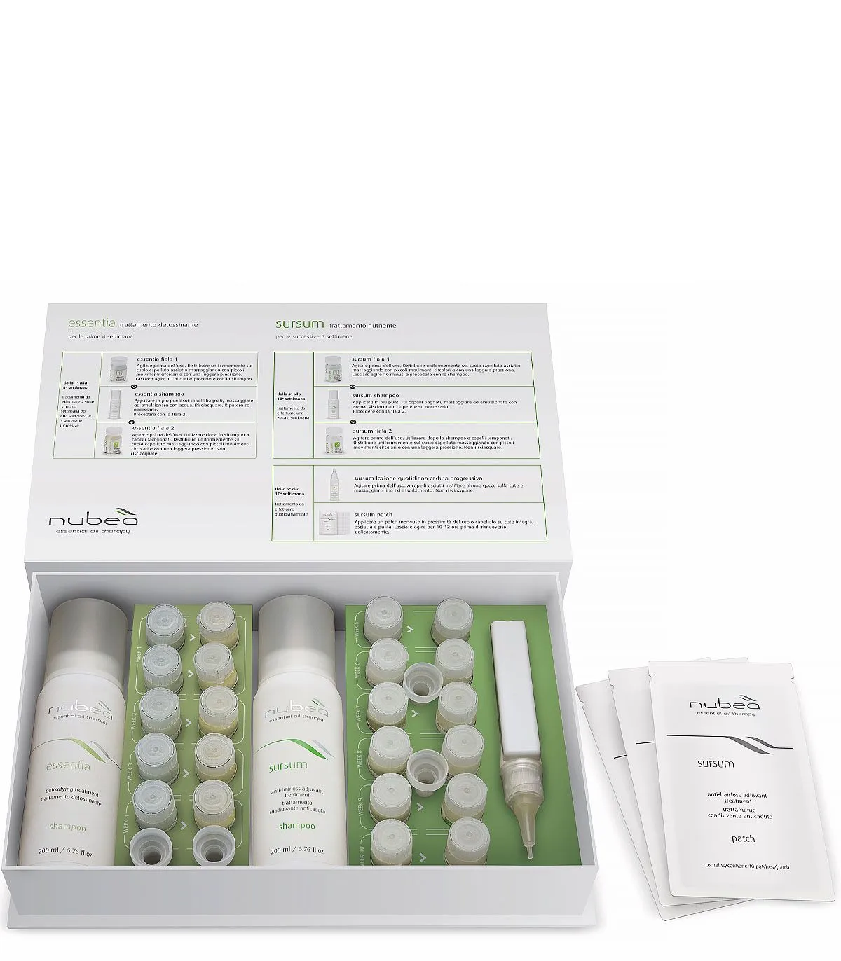Nubea Sursum Anti-hairloss Adjuvant Treatment Kit Стимулюючий набір проти випадання волосся купити в Київі, Україні ❤️ Lavka Kab