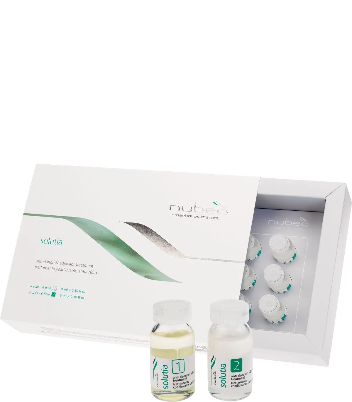 Nubea Solutia Anti-dandruff Adjuvant Treatment Vial Solutia-терапія проти лупи купити в Київі, Україні ❤️ Lavka Kabani