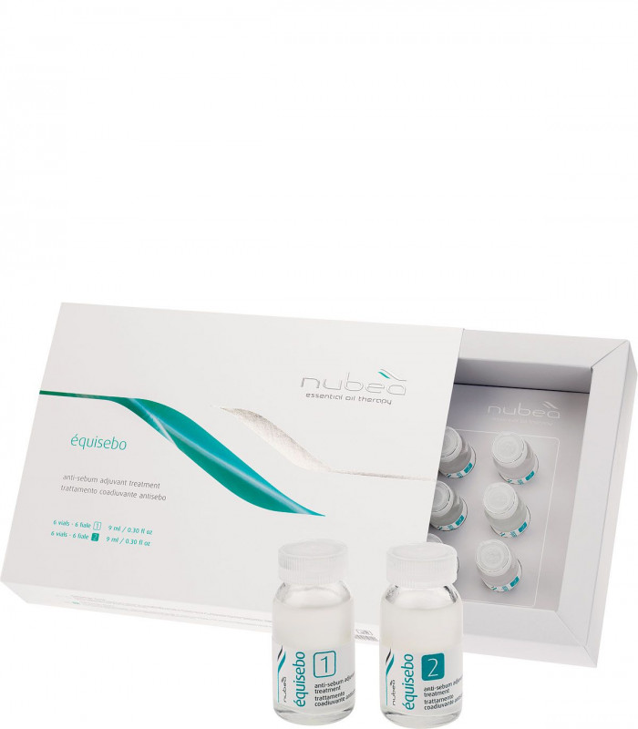 Équisebo-терапія для жирної шкіри голови Nubea Équisebo Anti-sebum Adjuvant Treatment Vial