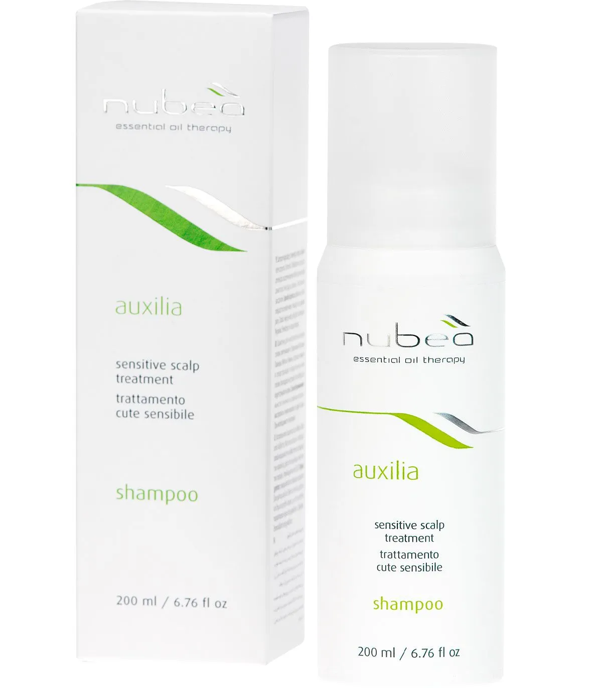 Nubea Auxilia Sensitive Scalp Shampoo Шампунь для чутливої шкіри голови купити в Київі, Україні ❤️ Lavka Kabani