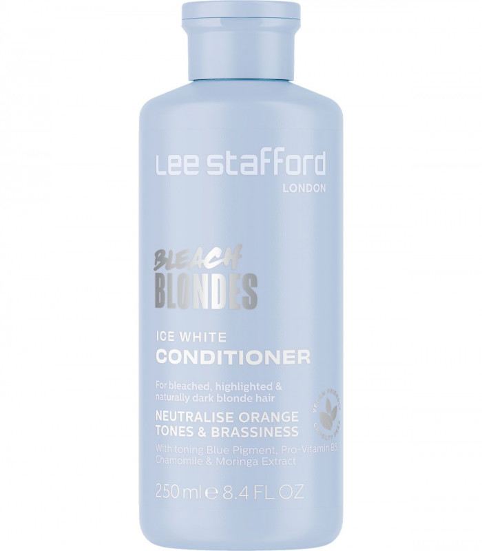 Lee Stafford Bleach Blondes Ice White Toning Conditioner Кондиціонер для волосся із синім пігментом купити в Києві, Україні
