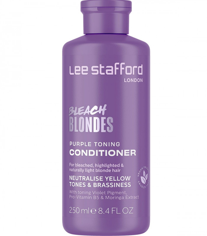 Тонирующий фиолетовый кондиционер Lee Stafford Bleach Blondes Purple Toning Conditioner Тонирующий фиолетовый кондиционер Lee Stafford Bleach Blondes Purple Toning Conditioner