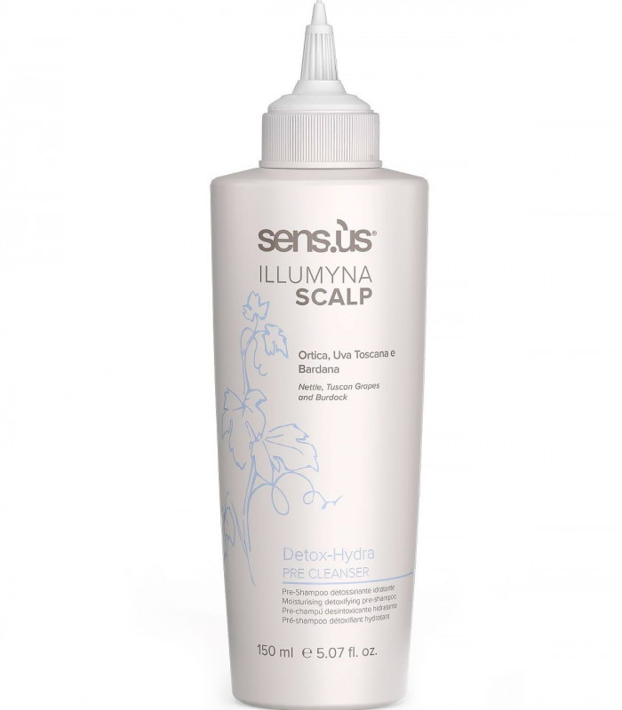 Sensus Detox Hydra Pre Cleanser Зволожуючий детокс для шкіри голови купити в Києві, Україні - Lavka Kaban