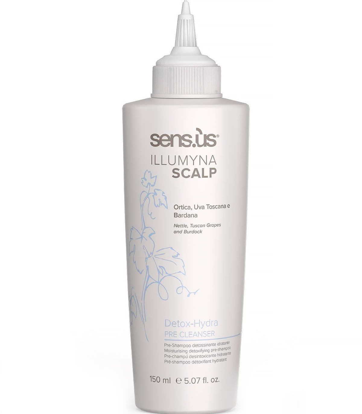 Sensus Detox Hydra Pre Cleanser Увлажняющий детокс для кожи головы купить в Киеве, Украине ❤️ Lavka Kabani