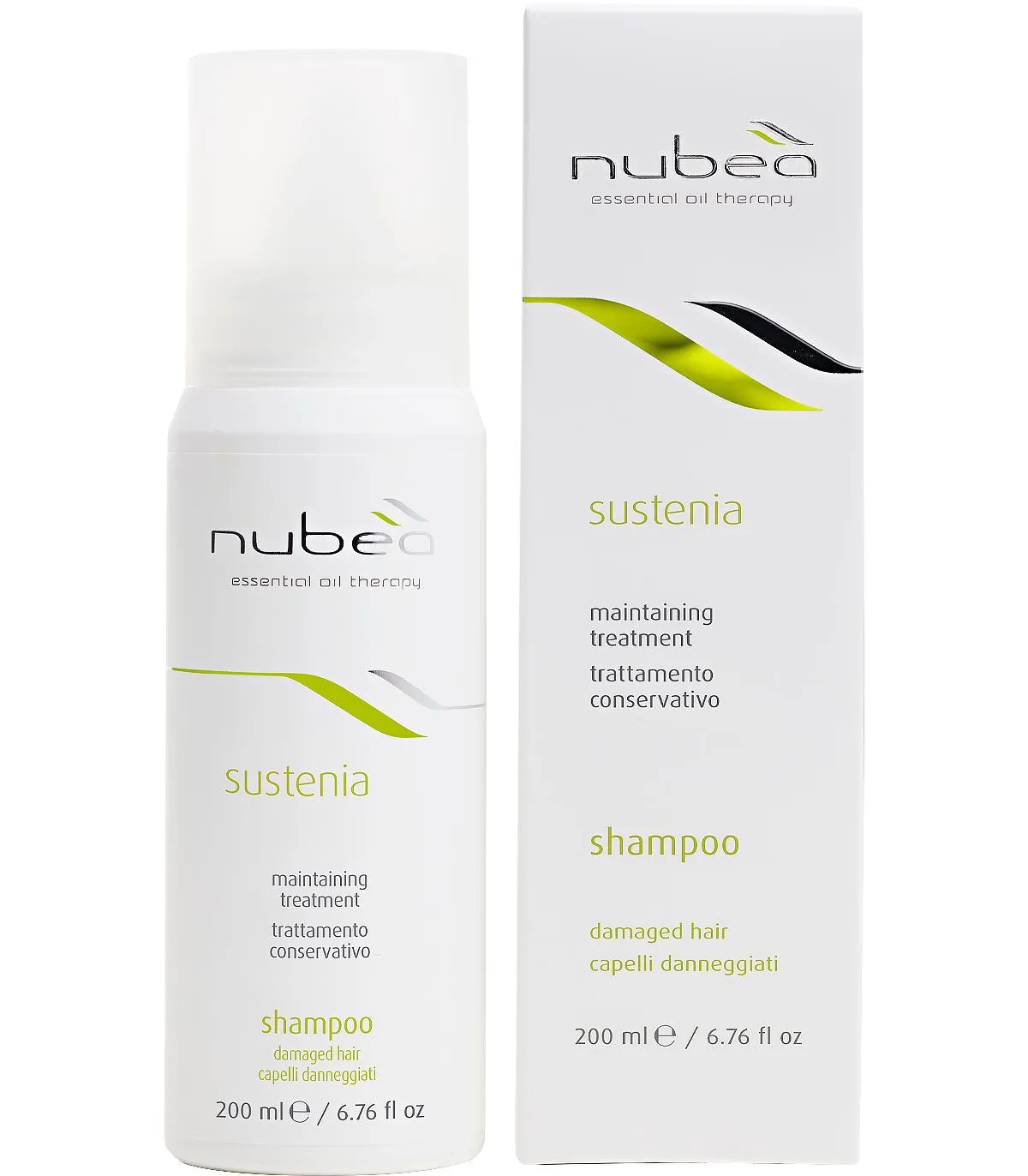 Nubea Sustenia Damaged Hair Shampoo Шампунь для пошкодженого волосся купити в Київі, Україні ❤️ Lavka Kabani