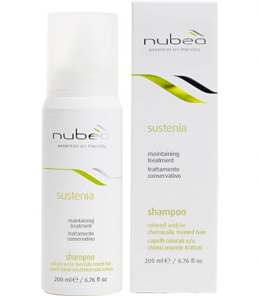 Шампунь для фарбованого та освітленого волосся Nubea Sustenia Colored and/or Chemically Treated Hair Shampoo