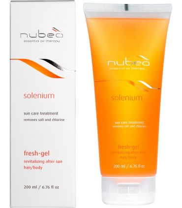 Ревитализирующий очищающий Фреш-гель для волос и тела Nubea Solenium Fresh-gel Revitalizing After Sun Hair/Body
