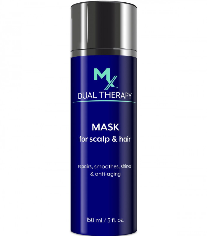 Mediceuticals MX Dual Therapy Mask For Scalp And Hair Восстанавливающая антивозрастная маска для волос и кожи головы купить Киев