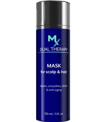 Восстанавливающая антивозрастная маска для волос и кожи головы Mediceuticals MX Dual Therapy Mask For Scalp And Hair