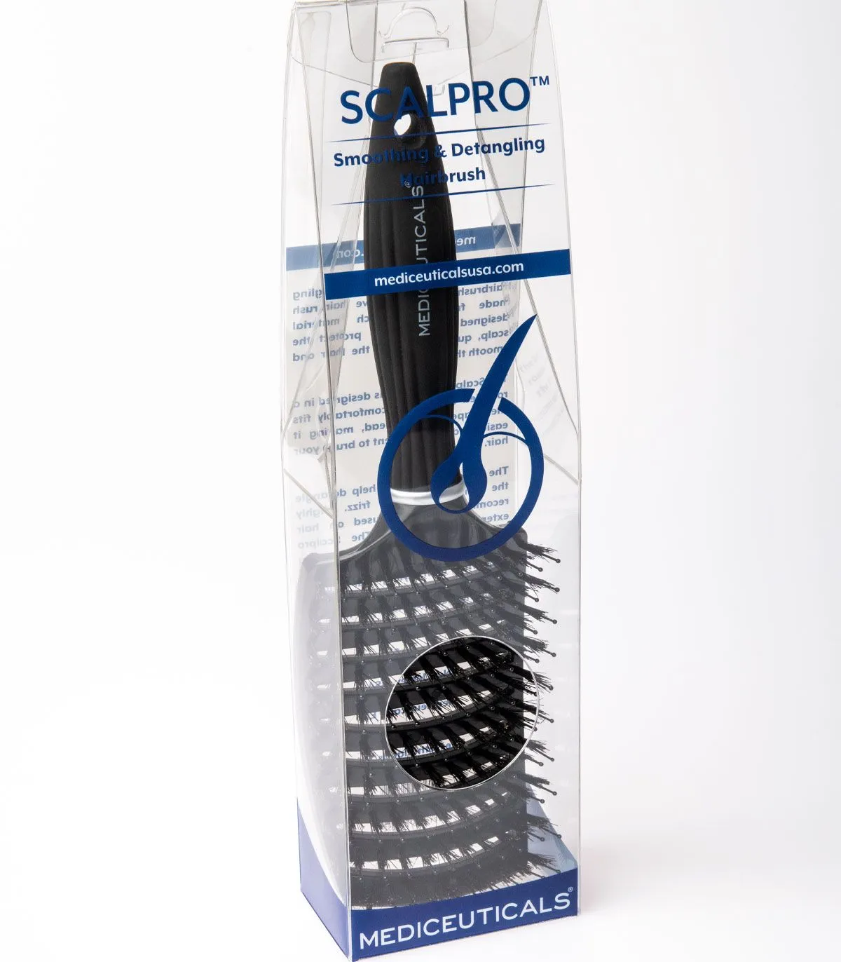 Mediceuticals Scalpro Hairbrush Щітка для волосся з комбінованою щетиною купити в Київі, Україні ❤ Lavka Kabani