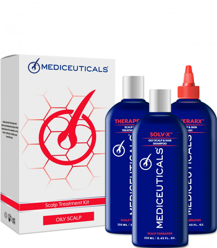 Набор Mediceuticals для борьбы с чрезмерной жирностью волос купить в Киеве ❤ Лавка Кабани