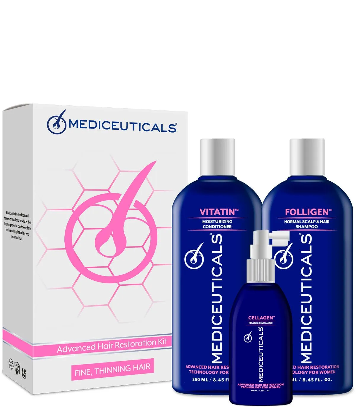 Mediceuticals Набор для стимуляции роста волос у женщин купить в Киеве, Украине ❤ Lavka Kabani