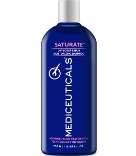 Шампунь для женщин против выпадения и истончения для сухих волос Mediceuticals Saturate Shampoo