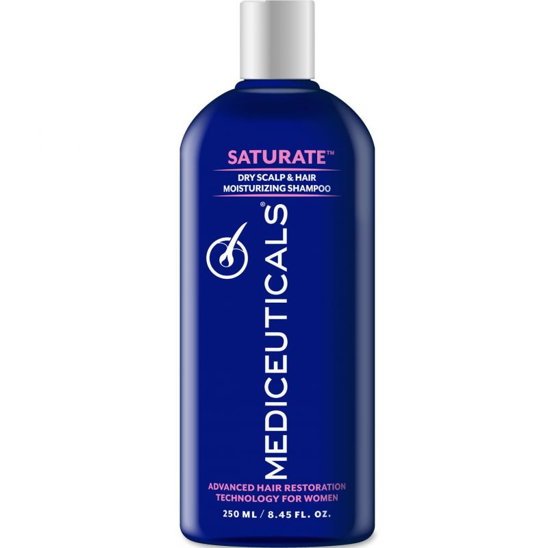 Шампунь для женщин против выпадения и истончения для сухих волос Mediceuticals Saturate Shampoo