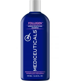 Шампунь для женщин против выпадения и истончения для тонких волос Mediceuticals Folligen Shampoo