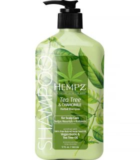 Шампунь с чайным деревом Hempz Tree & Chamomile Shampoo