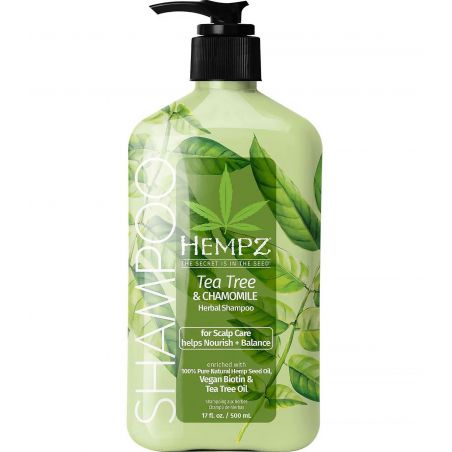 Шампунь с чайным деревом Hempz Tree & Chamomile Shampoo