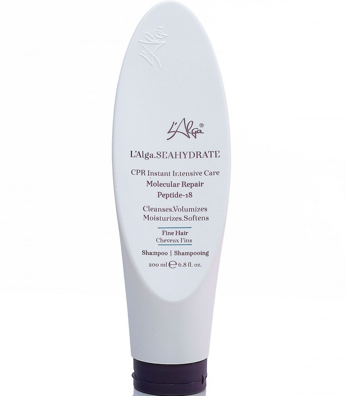 L'Alga.Seahydrate CPR Shampoo Увлажняющий шампунь с пептидами для тонких волос купить в Киеве, Украине ❤️️ Lavka Kabani