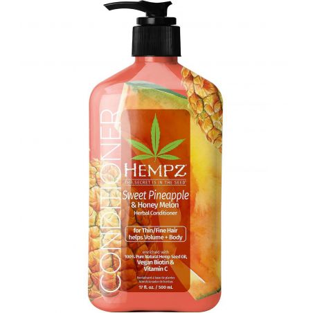 Кондиціонер Ананас-Медова диня для об'єму Hempz Volumizing Conditioner Sweet Pineapple & Honey Melon