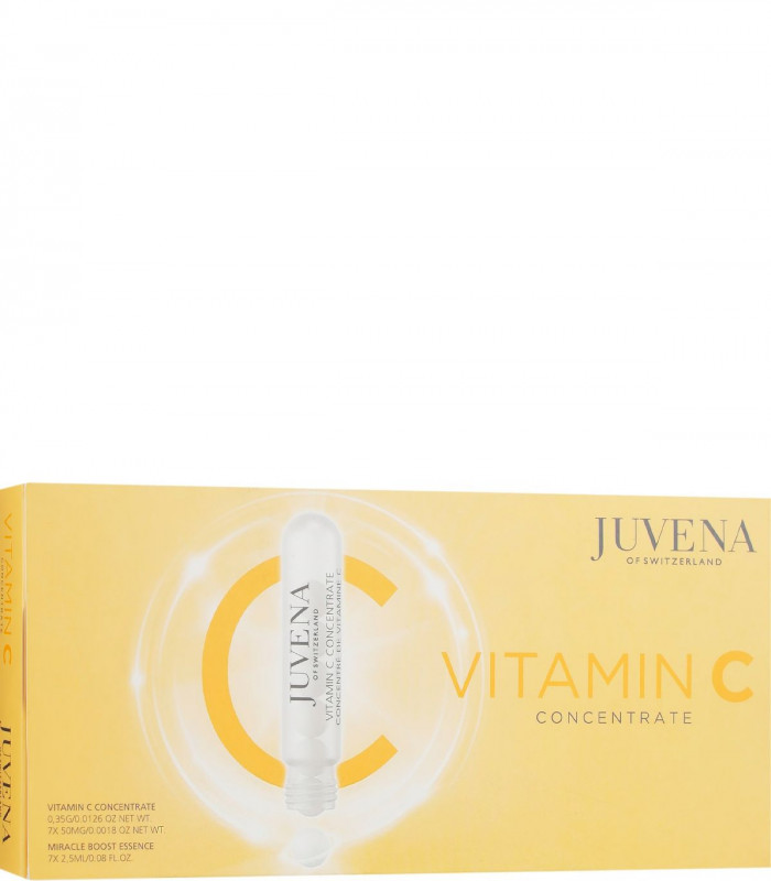 Juvena Skin Specialists Set (concentrate/7x50mg + essence/7x2,5ml) Ліофілізований вітамін С 79% купити в Lavka Kabani