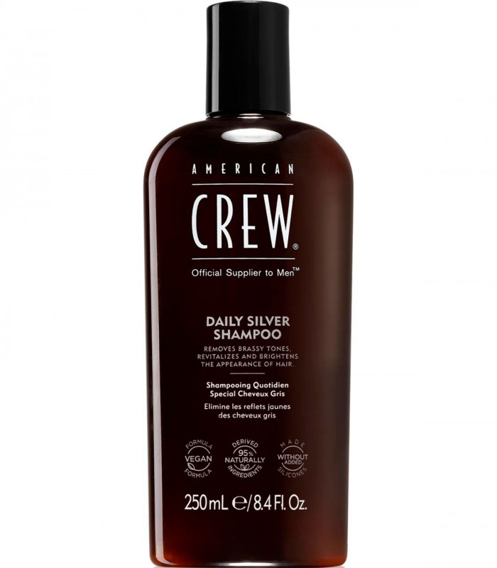 American Crew Silver Shampoo Шампунь для седых волос купить в Киеве, Украине ❤️ Lavka Kabani