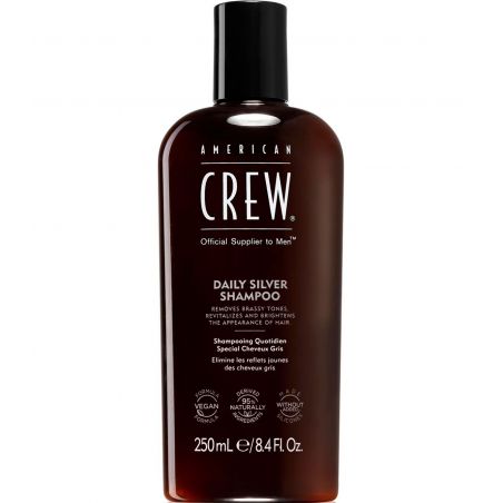 Шампунь для сивого волосся American Crew Silver Shampoo