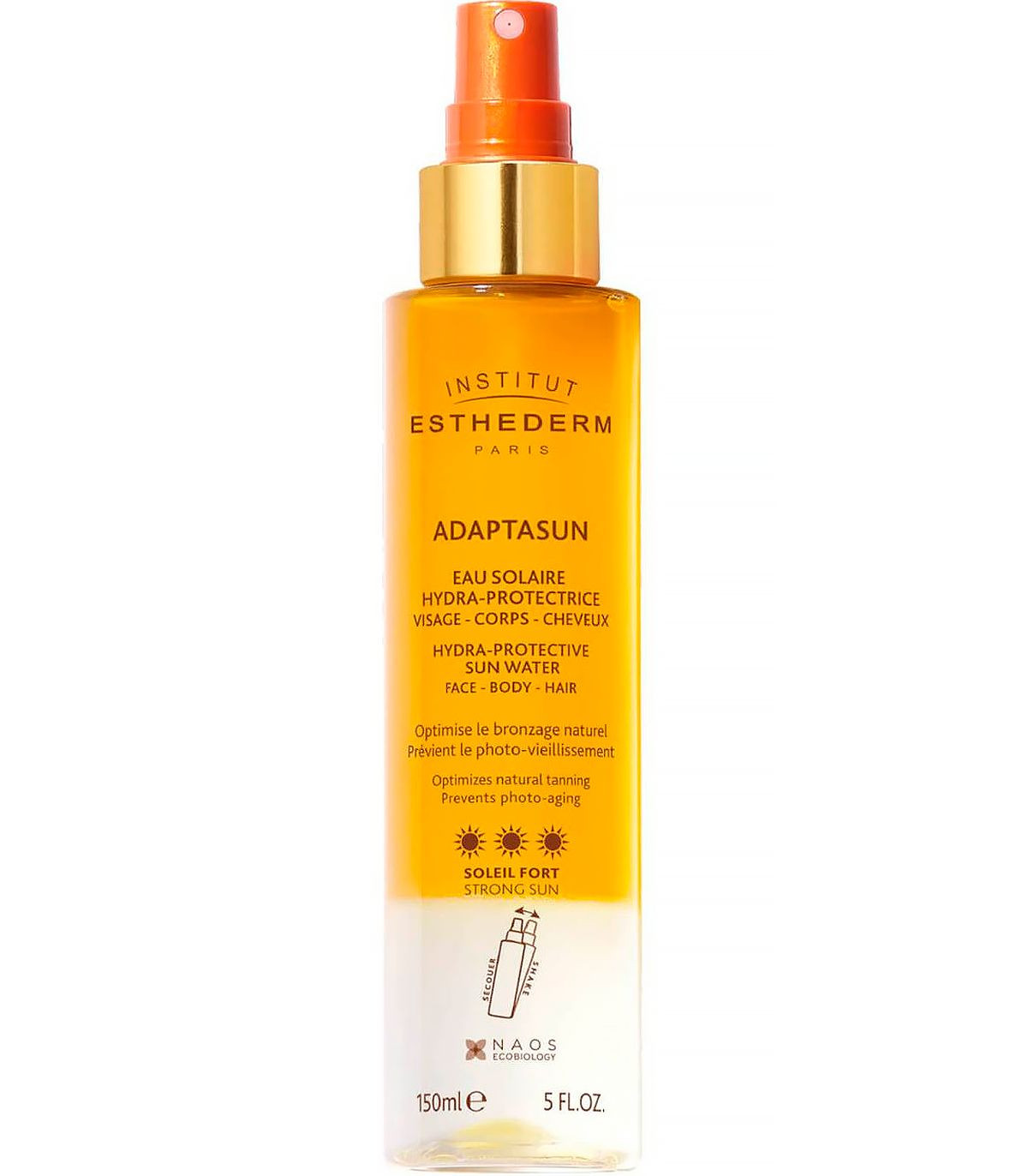 Institut Esthederm Adaptasun Hydra-Protective Sun Water Двофазна сонцезахисна вода купити в Києві, Україні ❤ Lavka Kabani
