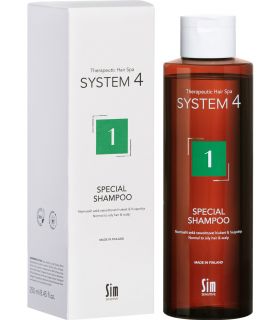 Шампунь №1 для нормальной и жирной кожи головы Sim Sensitive System4 №1 Special Shampoo