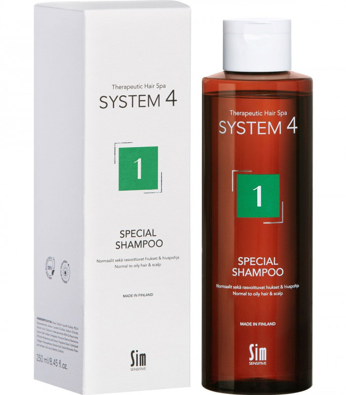 Sim Sensitive System4 Шампунь №1 для нормальної та жирної шкіри голови купити в Києві, Україні ❤️ Lavka Kabani