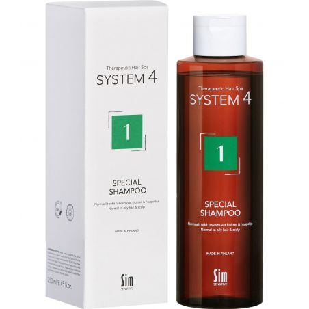 Шампунь №1 для нормальної і жирної шкіри голови Sim Sensitive System4 №1 Special Shampoo