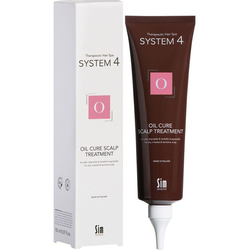 Масло-Маска "O" Терапевтична очищуюча Sim Sensitive System4 Oil Cure Scalp Treatment Масло-Маска "O" Терапевтична очищуюча Sim Sensitive System4 Oil Cure Scalp Treatment