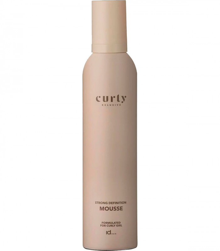 IdHair Curly Xclusive Strong Definition Mousse Сильний структуруючий мус купити в Києві, Україні ❤ Lavka Kabani