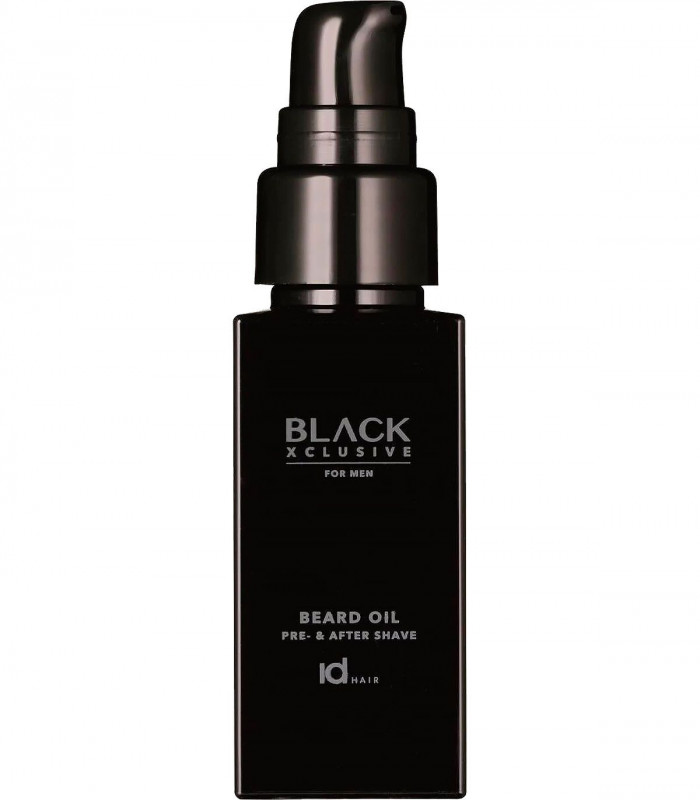 IdHAIR Black Xclusive Beard Oil Олія для бороди до та після гоління купити в Києві, Україні ❤ Lavka Kabani