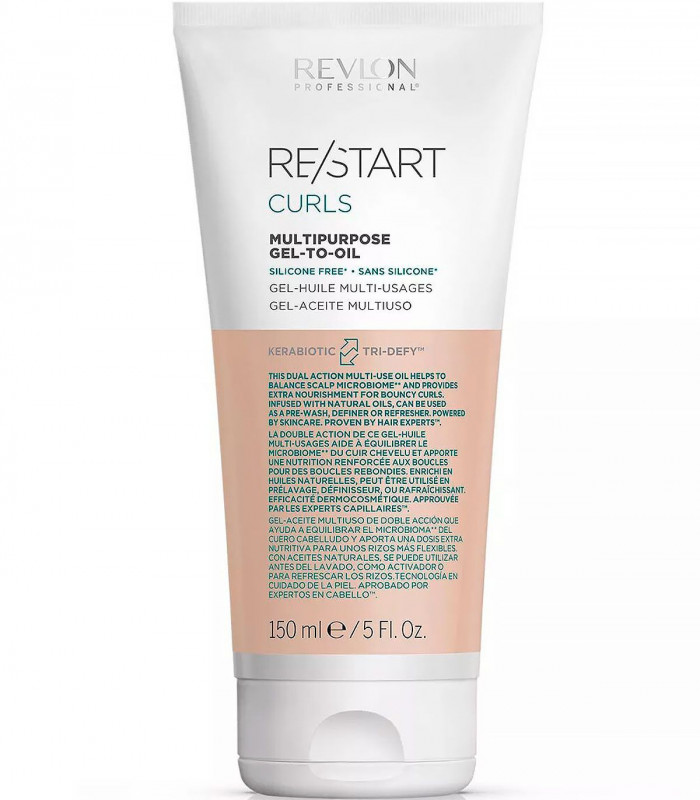 Revlon Professional ReStart Curls Multipurpose Gel-To-Oil Олія для кучерявого волосся купити в Києві, Україні ❤️ Lavka Kabani