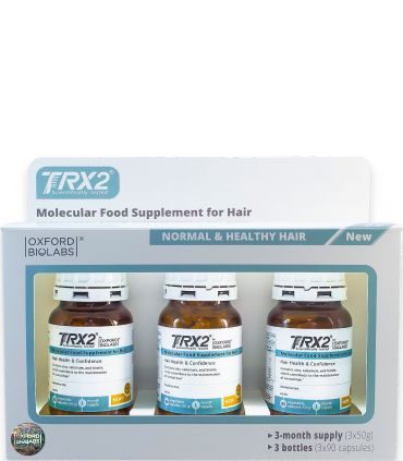 Молекулярний комплекс проти випадіння волосся Oxford Biolabs TRX2 (3 упаковки)