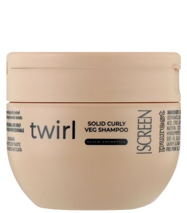 Твердий шампунь для кучерявого волосся Screen Purest Twirl Solid Curly Veg Shampoo