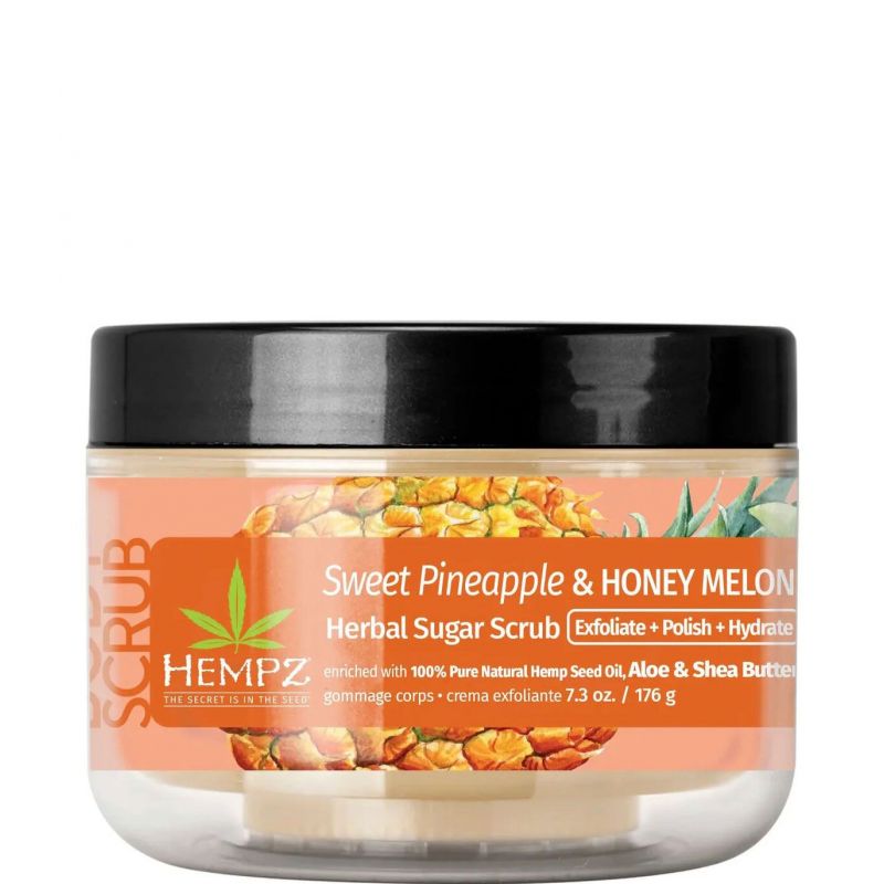 Скраб цукровий Солодкий Ананас та Медова Диня Hempz Sweet Pineapple & Honey Melon Herbal Sugar Scrub Скраб цукровий Солодкий Ананас та Медова Диня Hempz Sweet Pineapple & Honey Melon Herbal Sugar Scrub