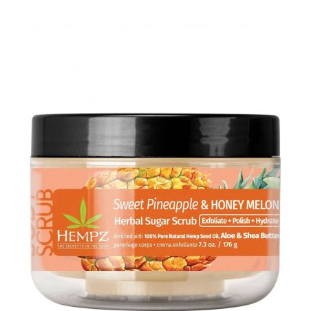Скраб цукровий Солодкий Ананас та Медова Диня Hempz Sweet Pineapple & Honey Melon Herbal Sugar Scrub