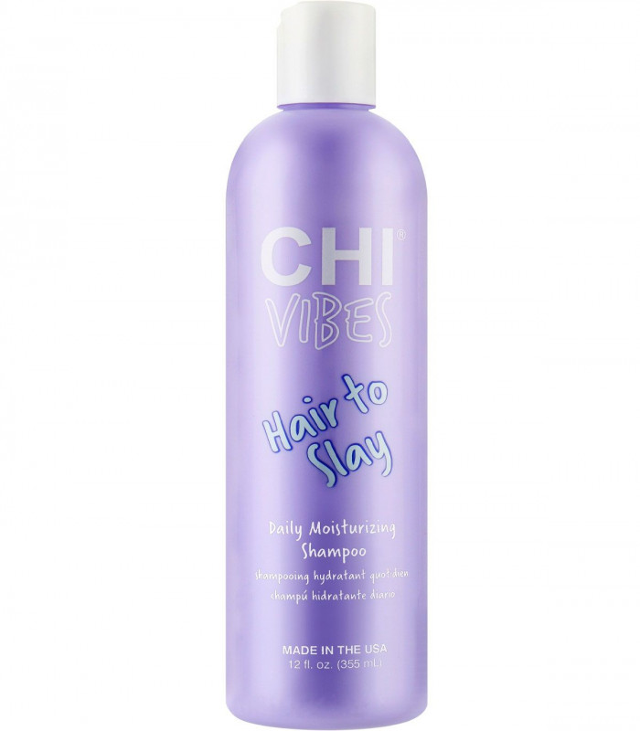 Зволожуючий та відновлюючий шампунь CHI Vibes "Hair To Slay" Daily Moisturizing Shampoo Зволожуючий та відновлюючий шампунь CHI Vibes "Hair To Slay" Daily Moisturizing Shampoo