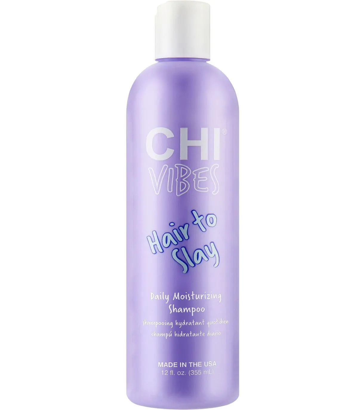 CHI Vibes "Hair To Slay" Daily Moisturizing Shampoo Зволожуючий та відновлюючий шампунь купити в Київі, Україні ❤ Lavka Kabani