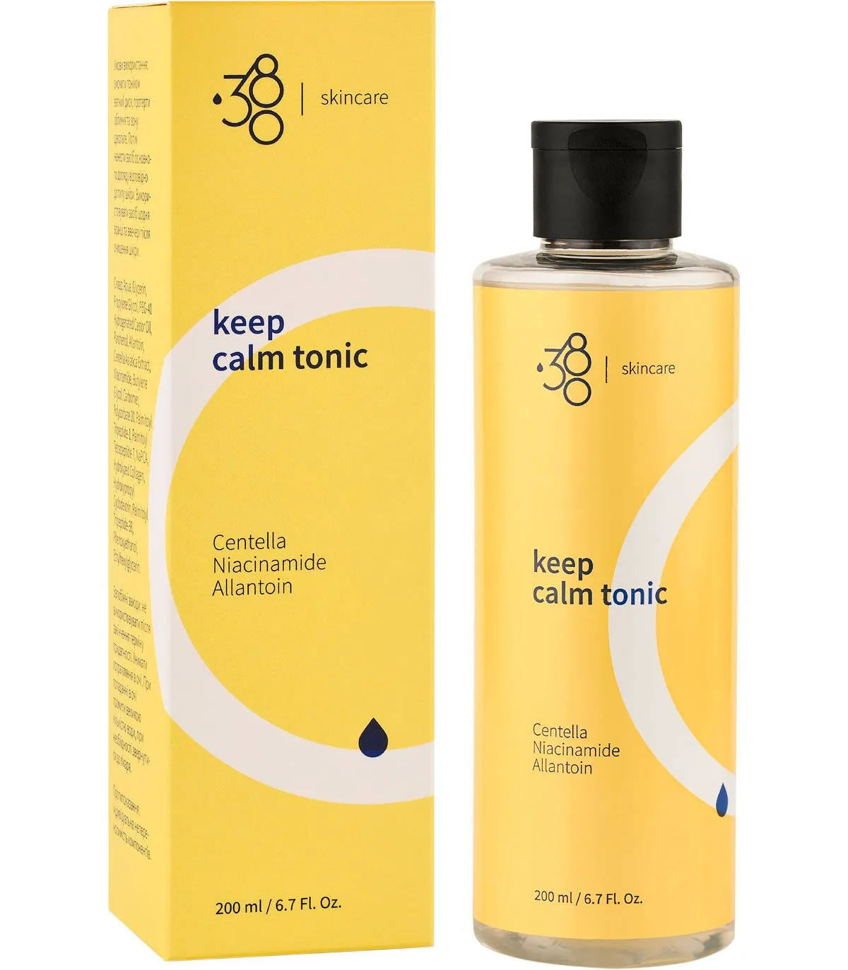 380 Skincare Keep Calm Tonic Успокаивающий тоник с центеллой купить в Киеве, Украине ❤️ Lavka Kabani