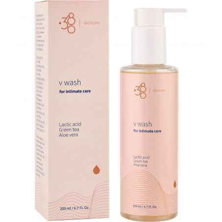 Гель для интимной гигиены с молочной кислотой 380 Skincare V Wash For Intimate Care