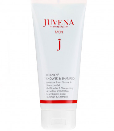 Увлажняющий гель для душа и шампунь для мужчин Juvena Rejuven Men Moisture Boost Shower & Shampoo Gel