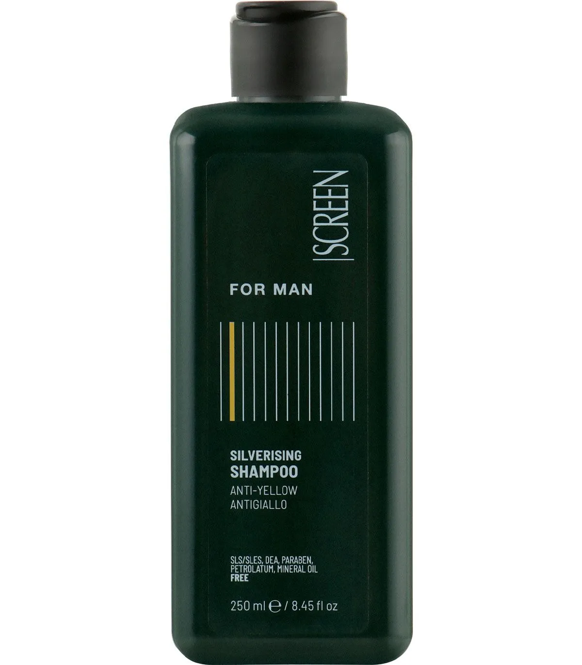 Screen For Man Silverising Shampoo Шампунь против желтизны для седых и светлых волос купить в Киеве, Украине ❤️ Lavka Kabani