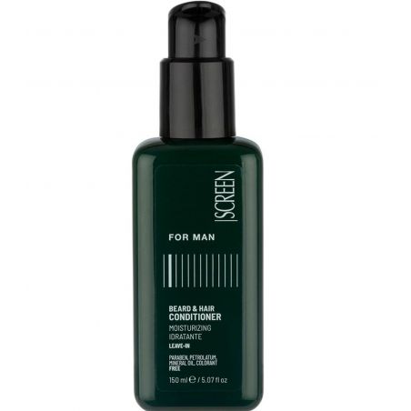 Крем-кондиционер для волос и бороды несмываемый Screen For Man Beard & Hair Conditioner