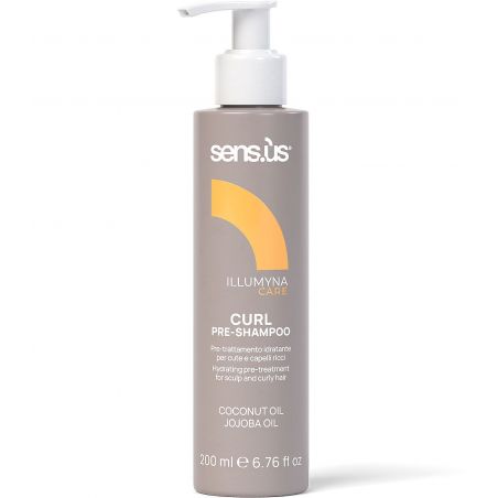 Увлажняющий пре-шампунь для кучерявых волос Sensus Illumyna Pre-Curl Shampoo