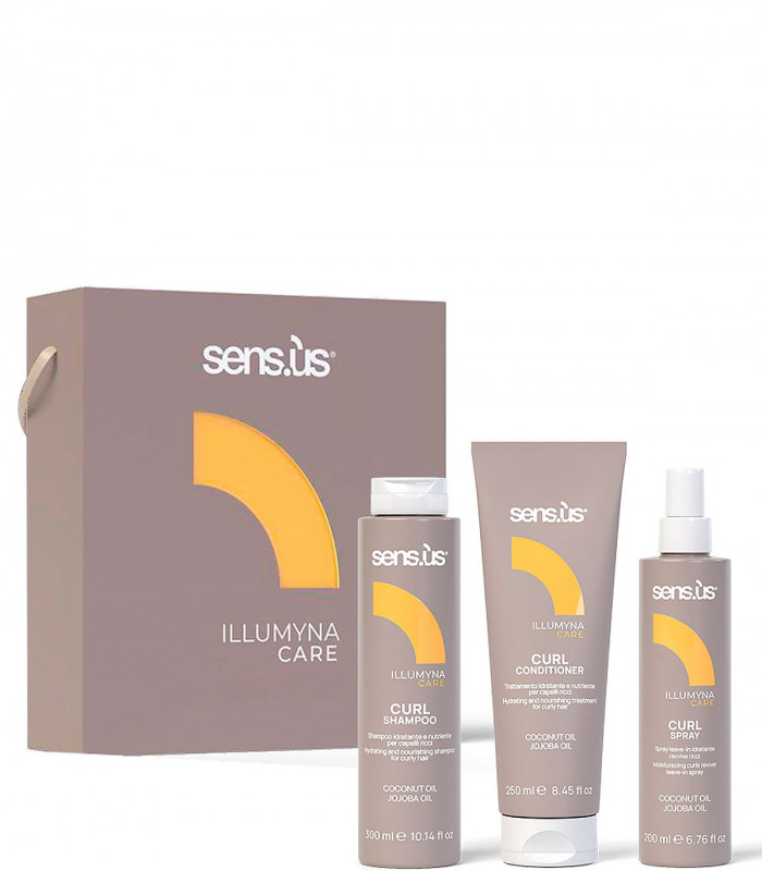 Sensus Illumyna Curl Kit Подарочный набор для кучерявых волос купить в Киеве, Украине ❤️ Lavka Kabani