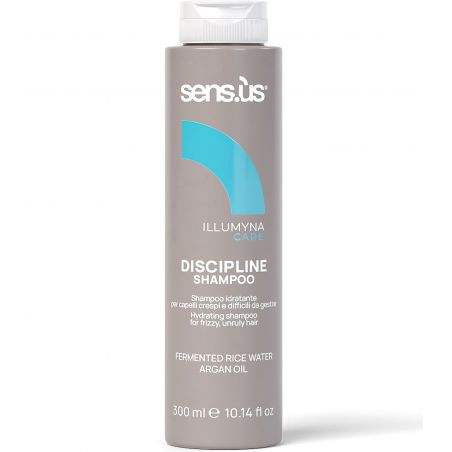 Питательный шампунь для пушащихся волос Sensus Illumyna Discipline Shampoo